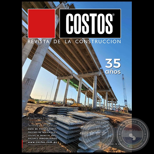 COSTOS Revista de la Construccin - N 322 - JULIO 2022